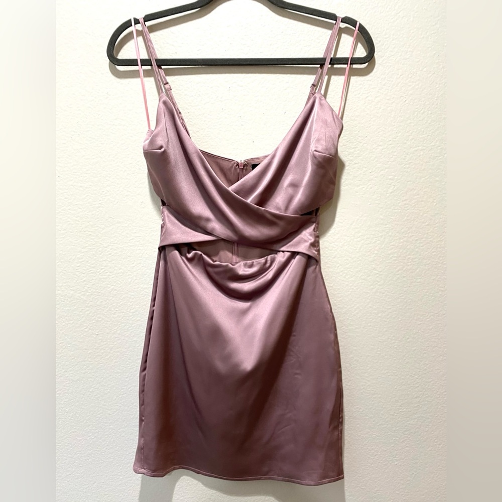 Bodycon satin dress